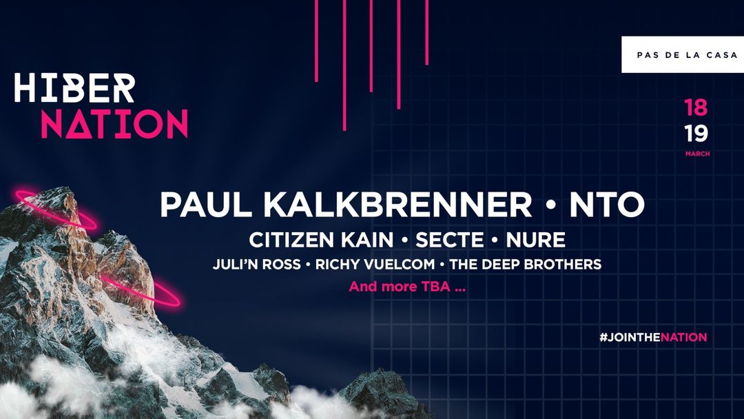 Capa do evento Hibernation Festival 2022 | Paul Kalkbrenner