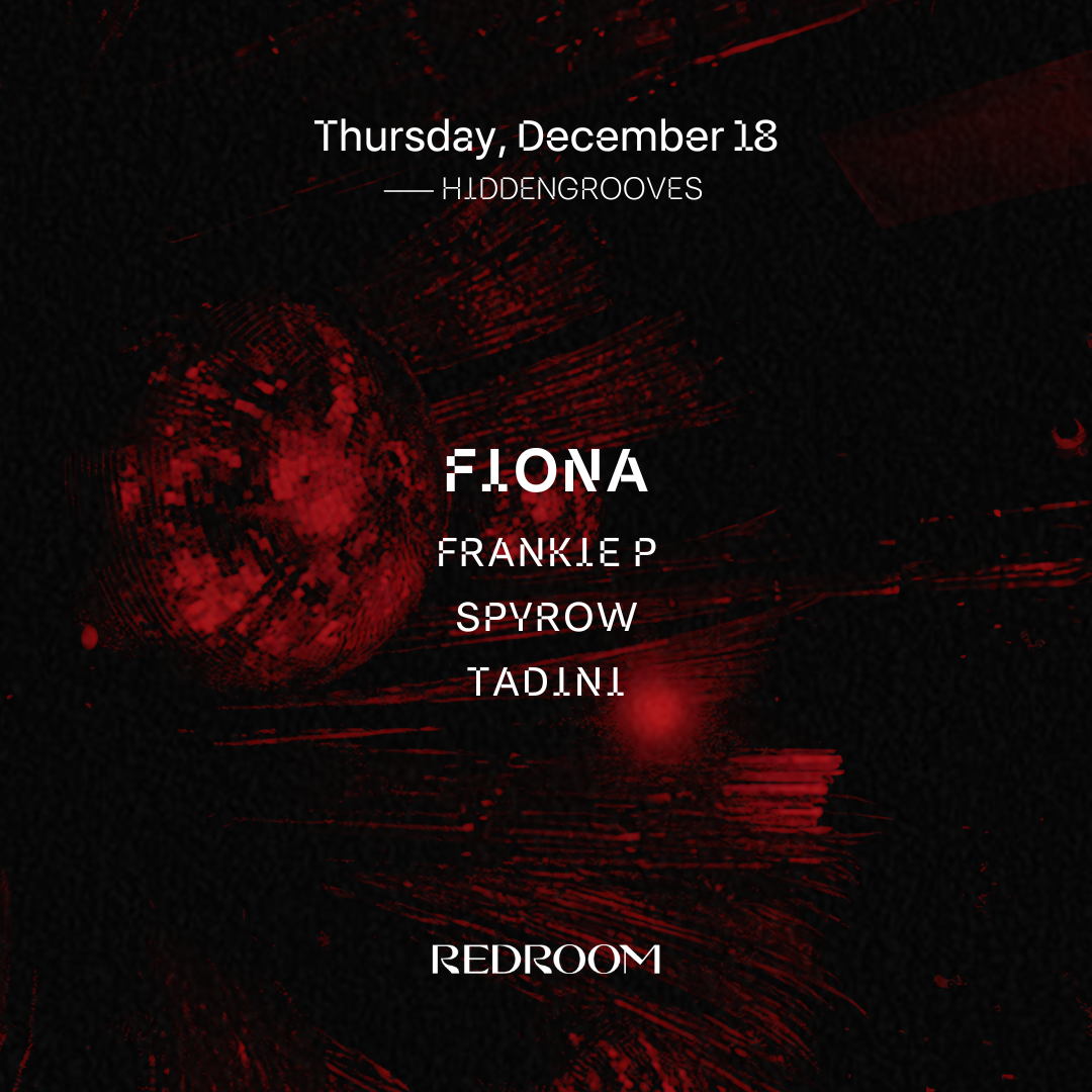 HIDDENGROOVES Xmas Party — Thursday, December 18 - FIONA image
