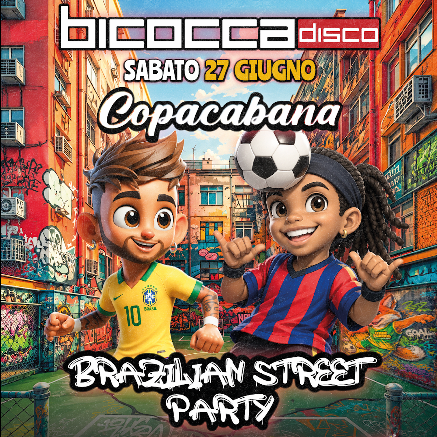 COPACABANA BRAZILIAN STREET PARTY - BICOCCA DISCO CLUB image