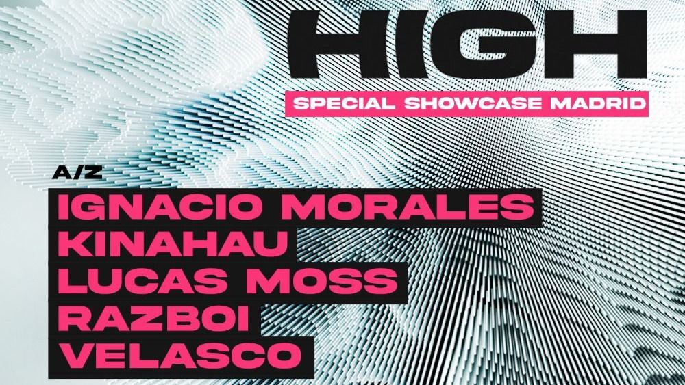 Cartell de l'esdeveniment High Showcase @ Goya Social Club