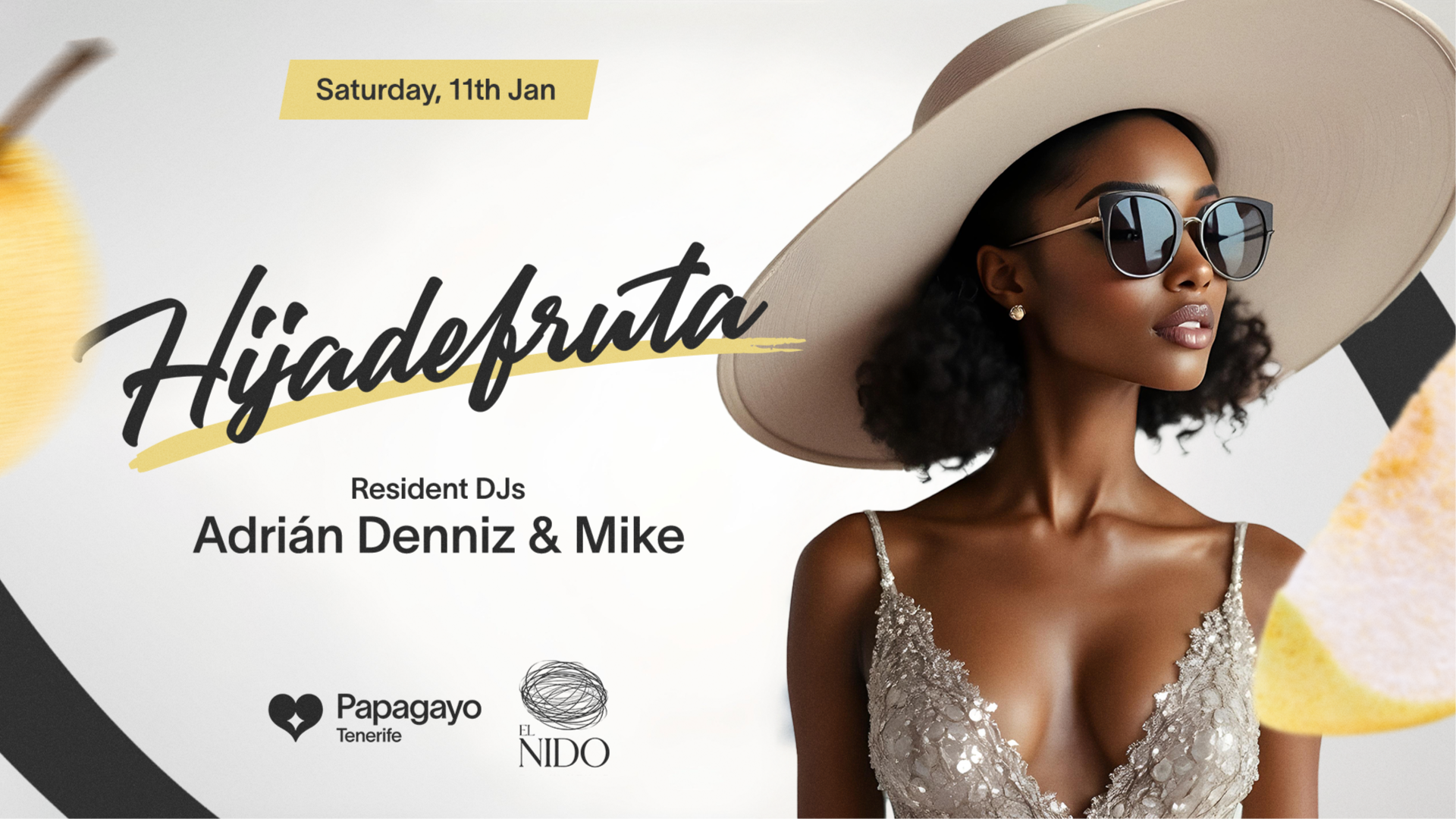 Hija De Fruta · @El Nido · Sáb. 11  de Enero