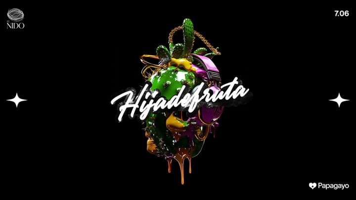 Cover for event: Hija De Fruta · @El Nido · Sáb. 7 de Junio 2025