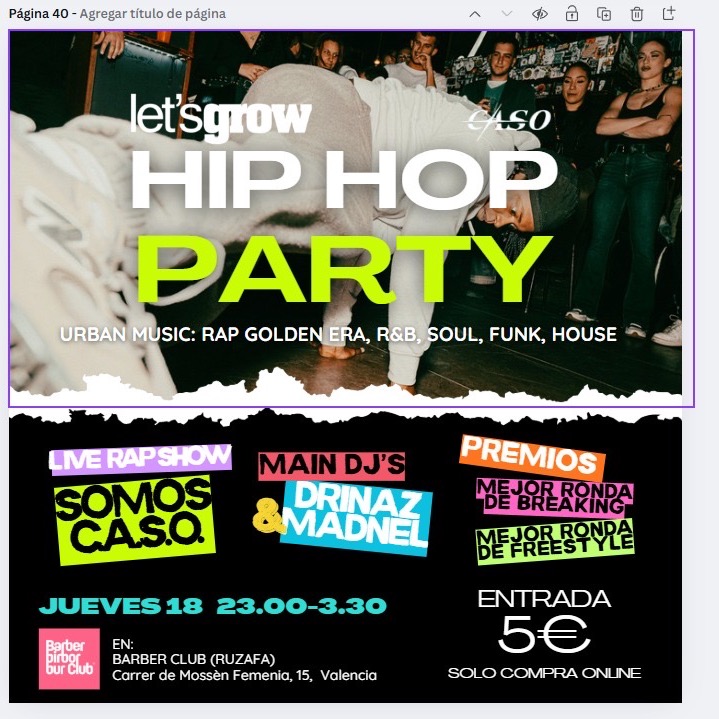 Hip hop party image