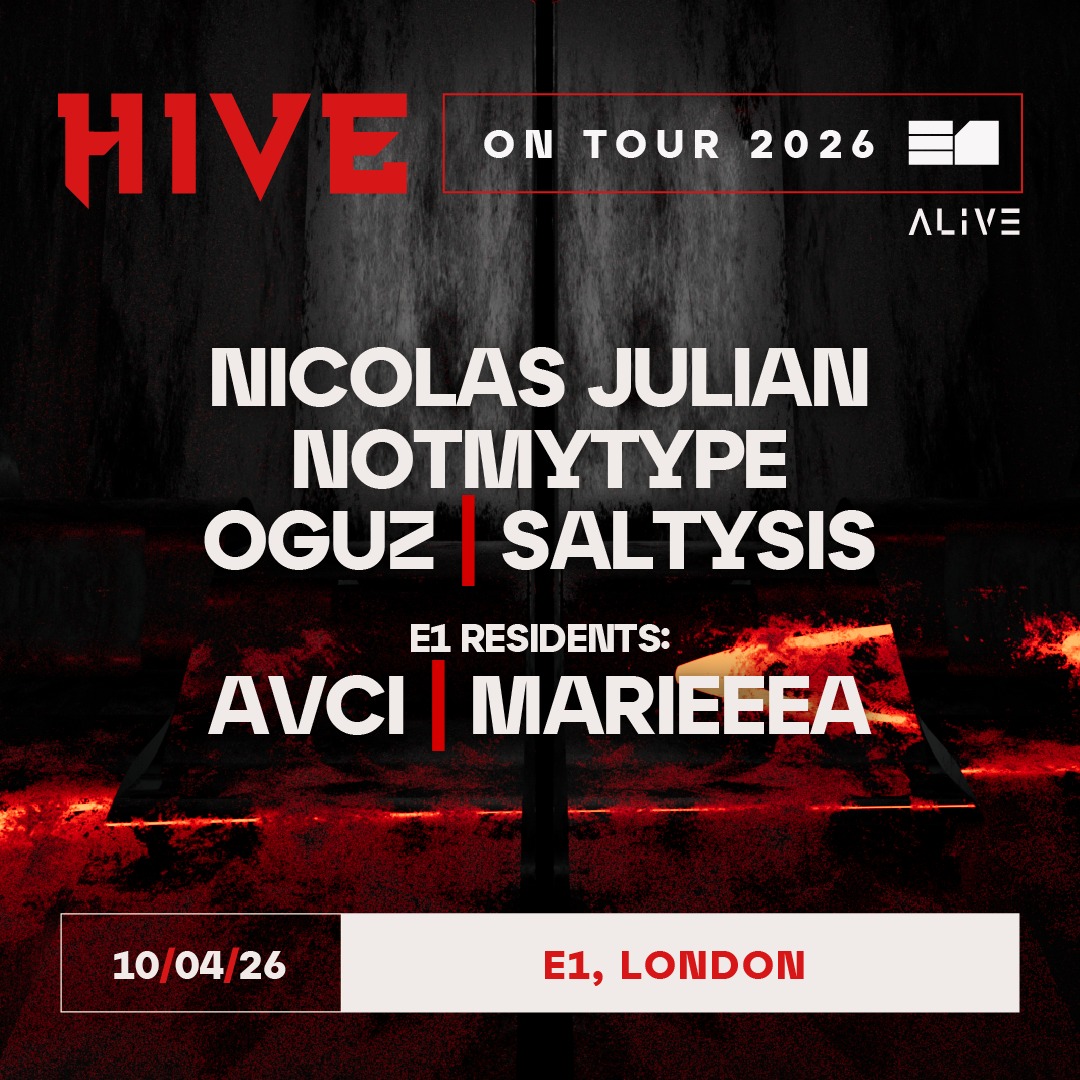 HIVE: Nicolas Julian, Notmytype, OGUZ, SaltySis image