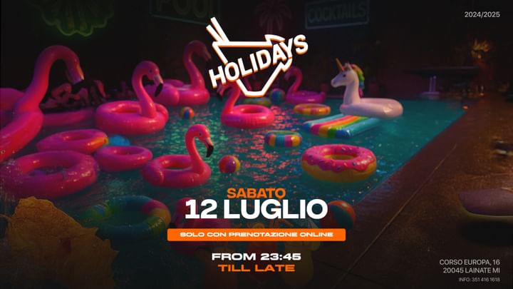 Cover for event: HOLIDAYS by LineClub