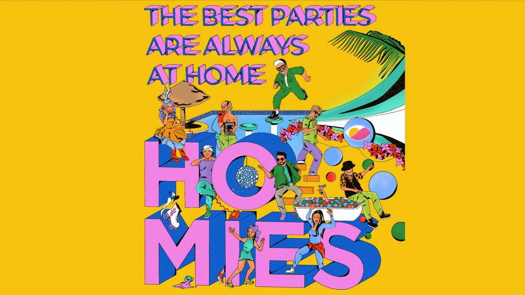 Homies-Eventplakat