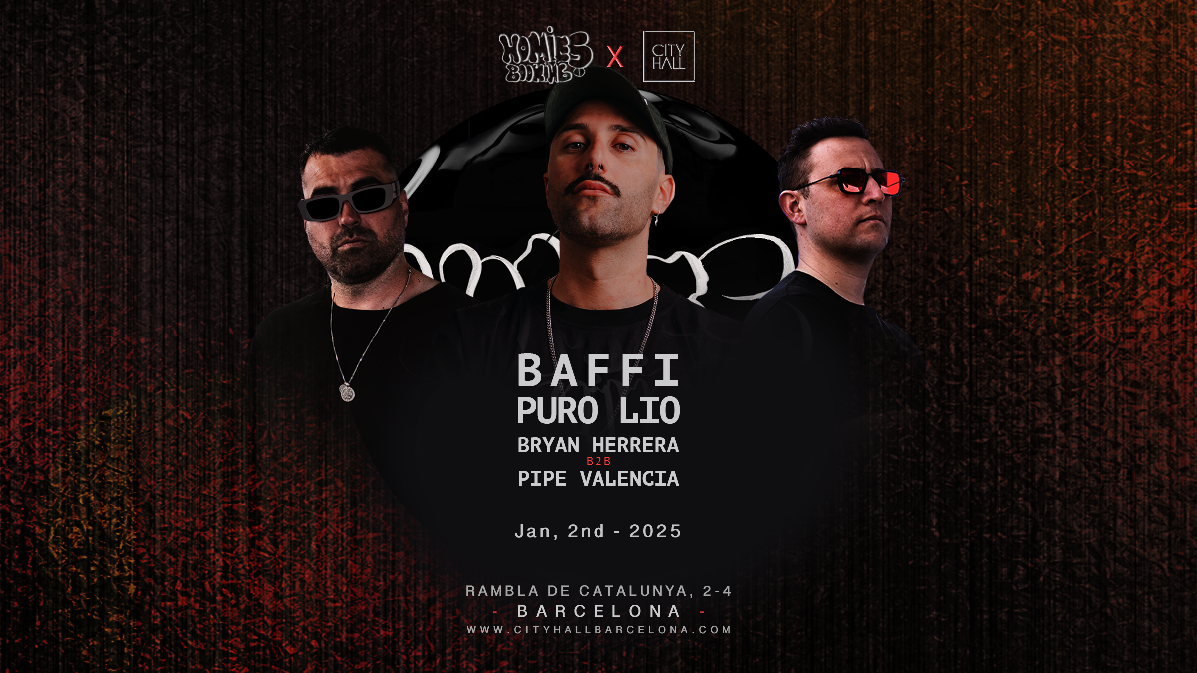 HOMIES BOOKING  - LAST FREE I CLOSING image