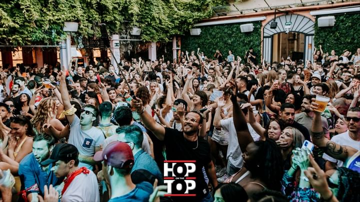 Cover for event: HOP ON THE TOP pres: OPEN AIR HIP HOP PARTY at La Terrrazza