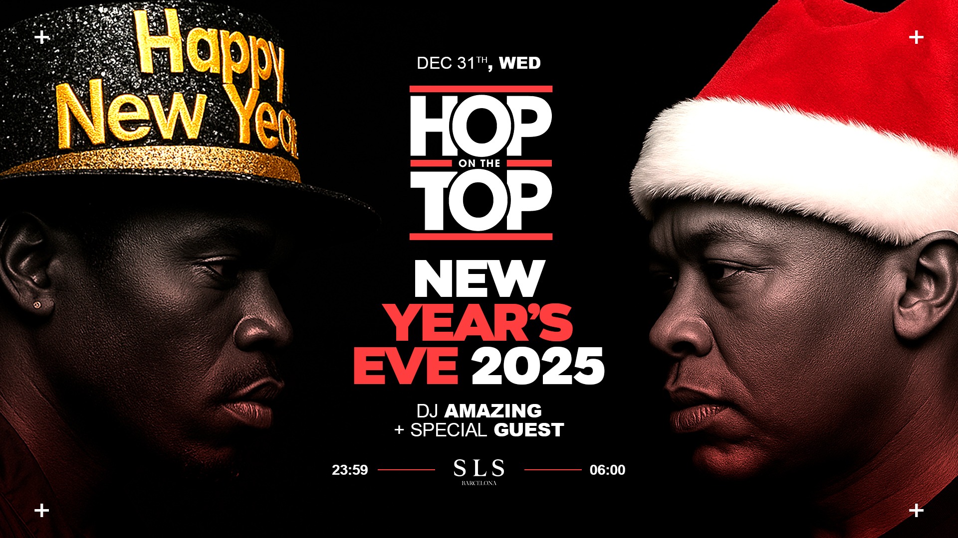 Hop on The Top – HIP HOP NEW YEAR'S EVE 2025 image