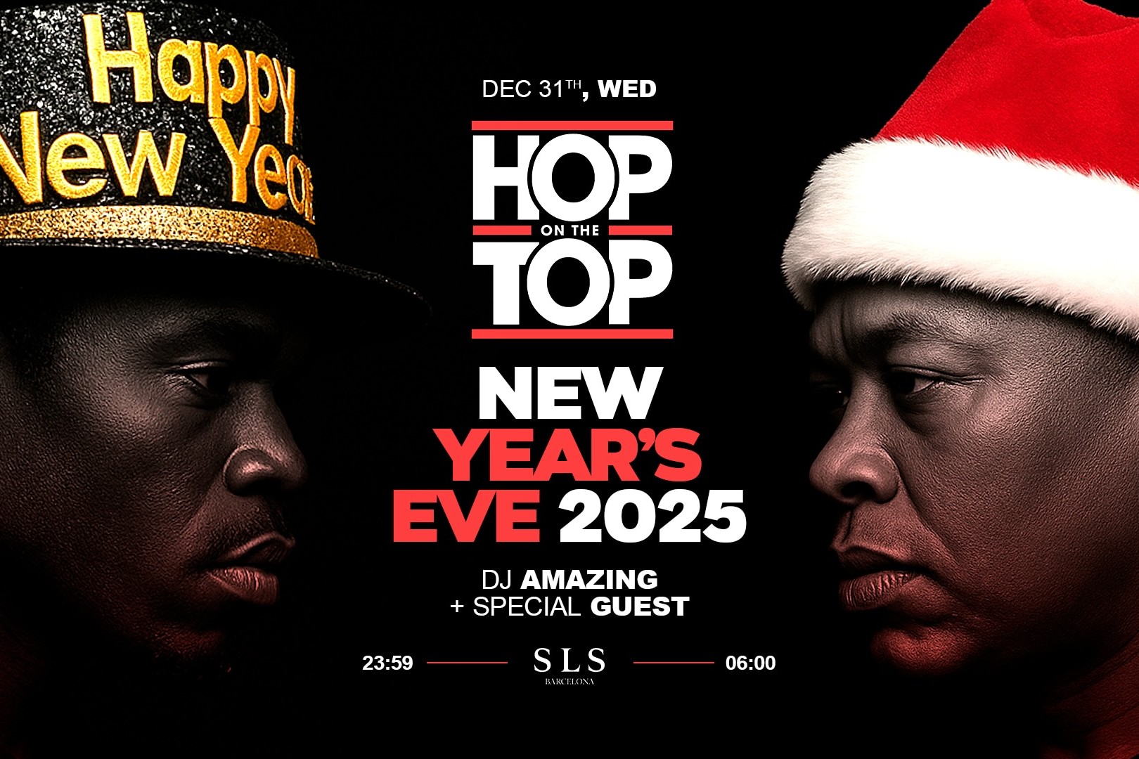 Hop on The Top – HIP HOP NEW YEAR'S EVE 2025 image