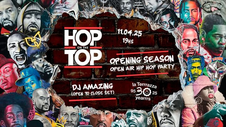 Cover for event: HOP ON THE TOP * Opening Party '25 at La Terrrazza