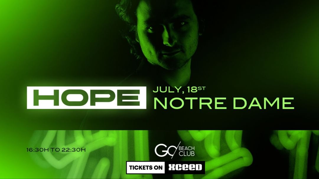 HOPE | from 16:30pm to 22:30pm-Eventplakat