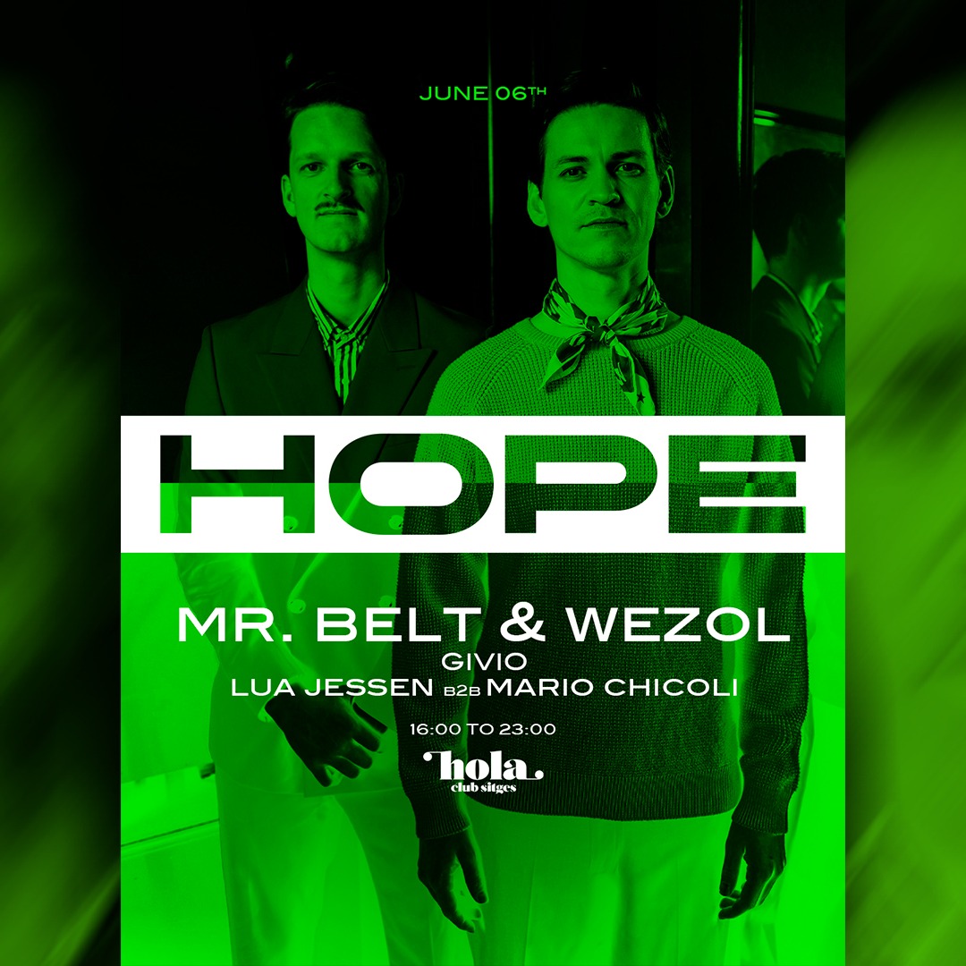 HOPE pres: Beach Party with Mr. Belt & Wezol image
