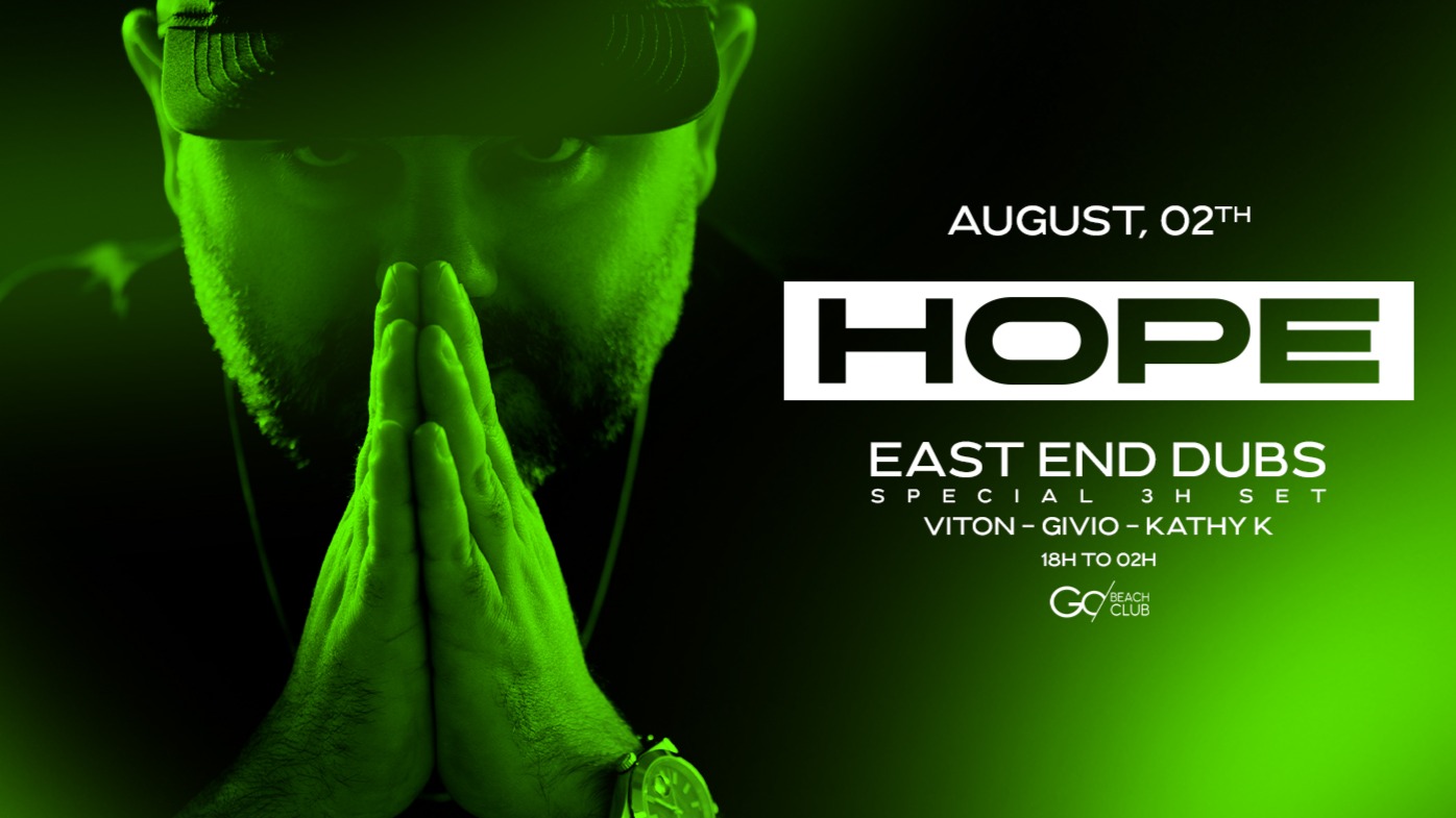 HOPE pres. Pool Party with East End Dubs 3h set! image