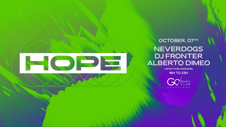 Cover for event: HOPE pres. Pool Party with Neverdogs / DJ Fronter / Alberto Dimeo