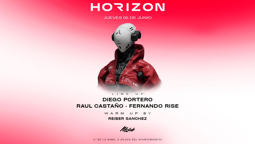 Capa do evento HORIZON JUEVES 05 JUNIO