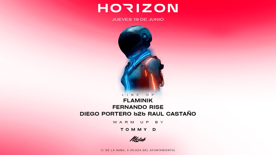 Copertina evento HORIZON JUEVES 19 DE JUNIO