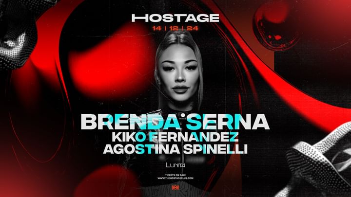 Cover for event: Hostage at Lunita presents. Brenda Serna