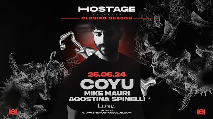 Cover for event: Hostage at Lunita presents. Closing Season