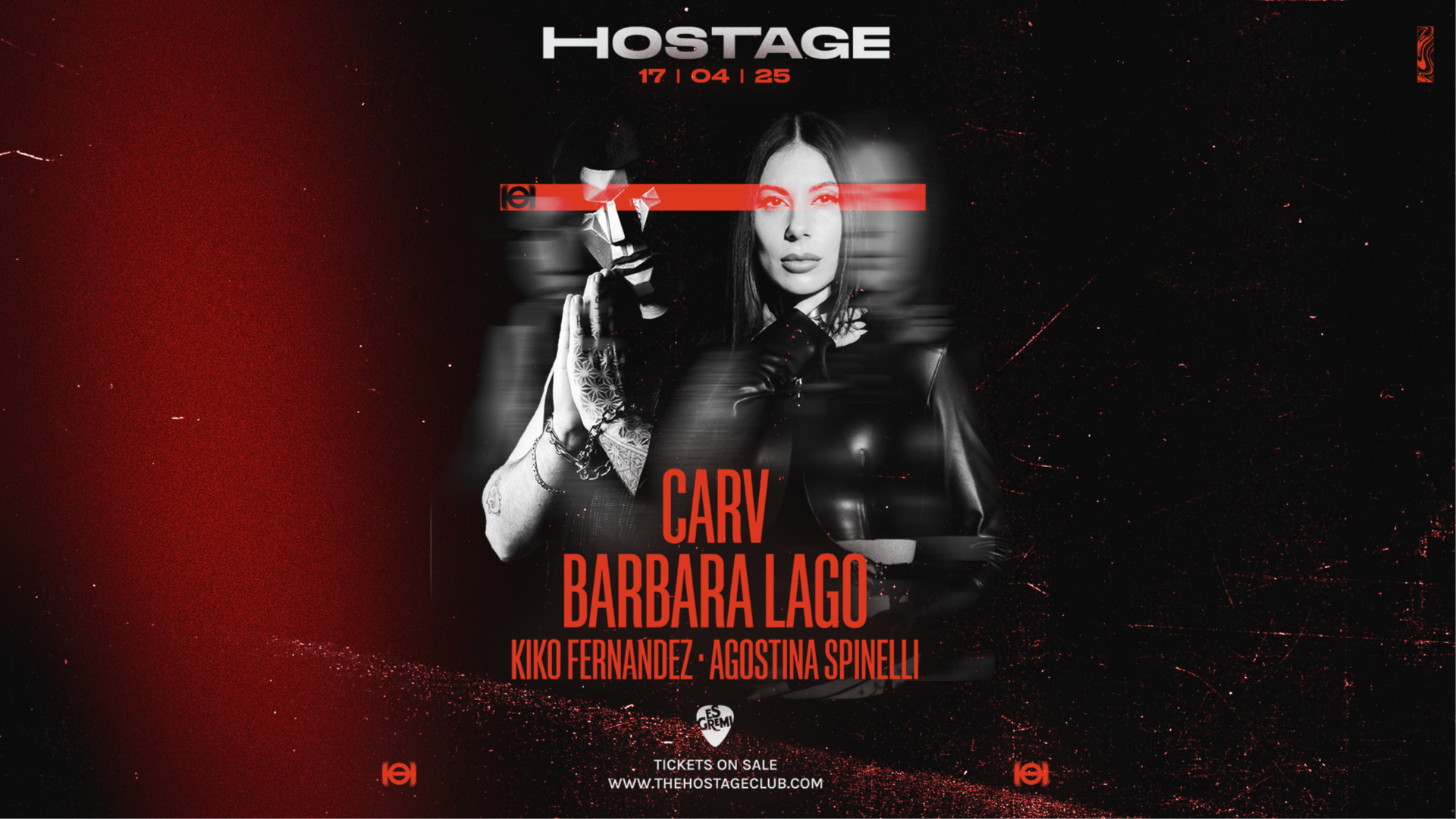 Hostage presents. Carv & Barbara Lago at Es Gremi image