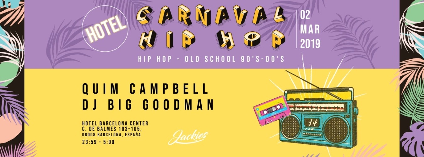 Hotel Carnival - Hip Hop & Old School Basement Party by Jackies image