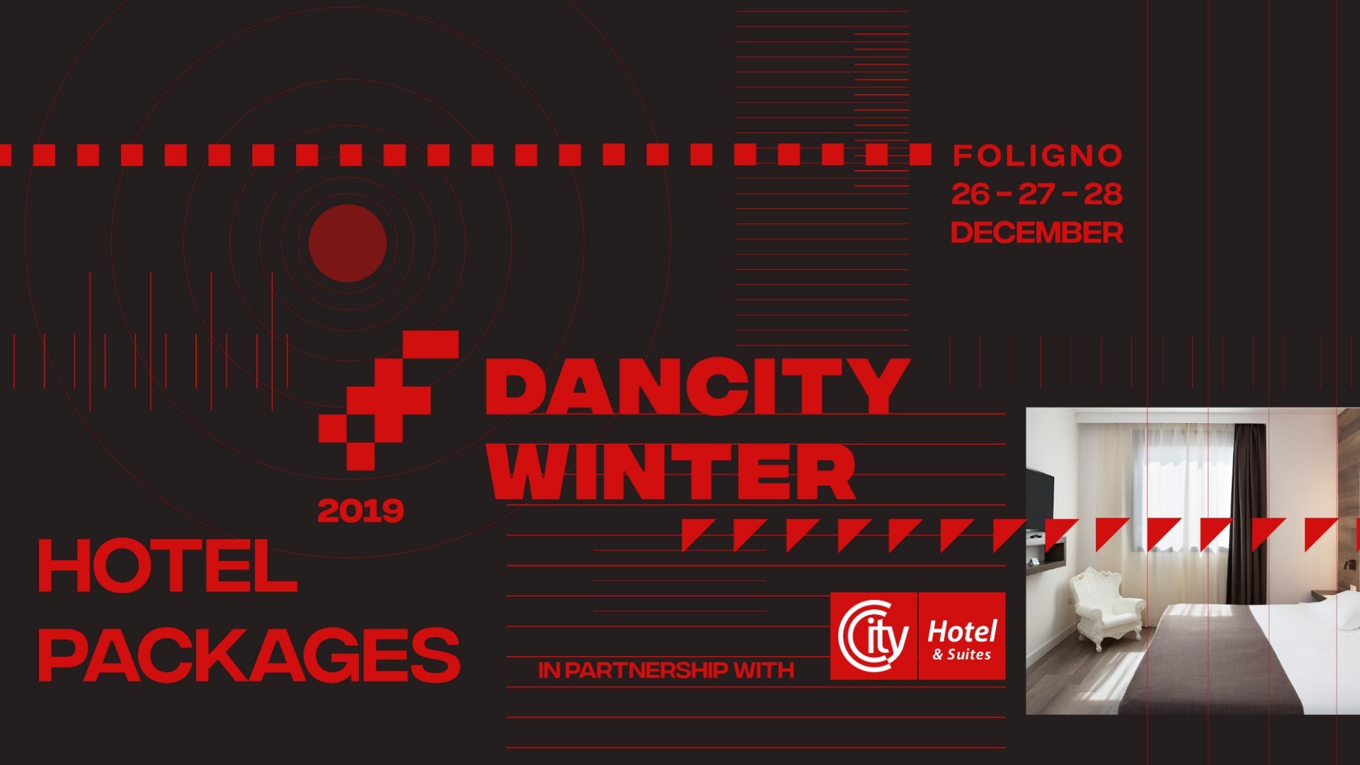 HOTEL PACKAGES - Dancity Winter 2019 - 26th / 27th / 28th December