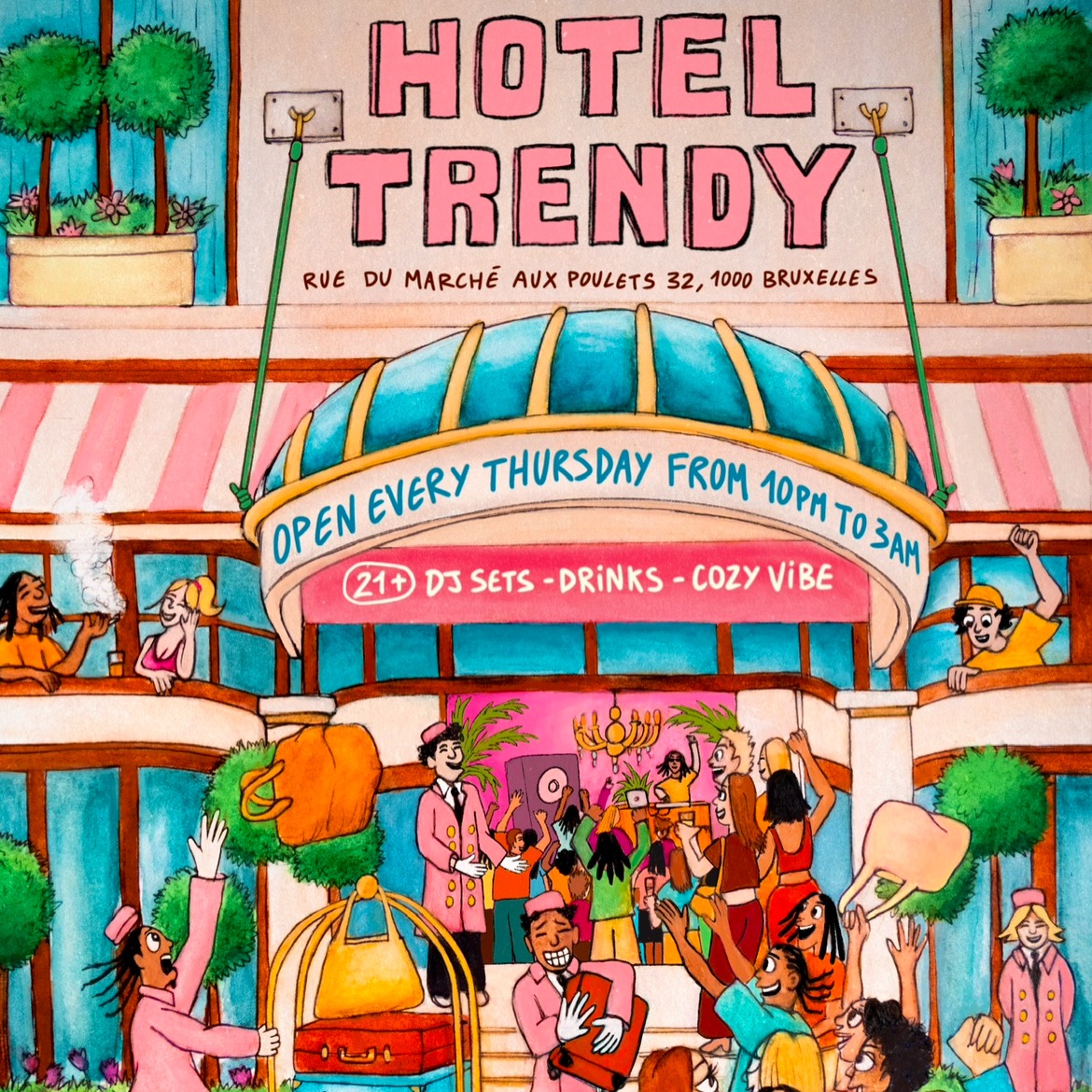 HOTEL TRENDY • CLOSING NIGHT • THURSDAY 18 DECEMBER image