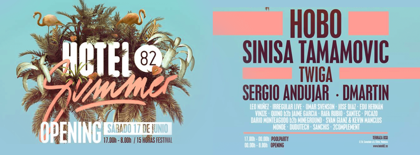 Hotel82 Summer | Opening w/ Hobo & Sinisa Tamamovic image