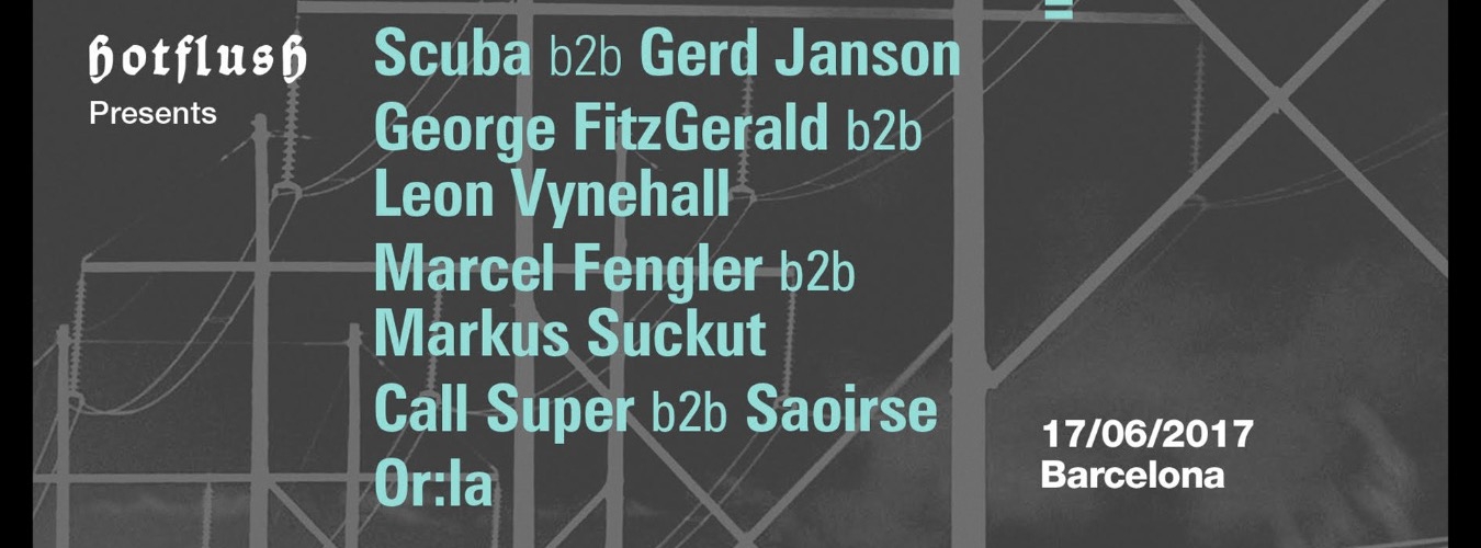 Hotflush UK with Scuba & Friends by FACT - OffWeek 2017 image