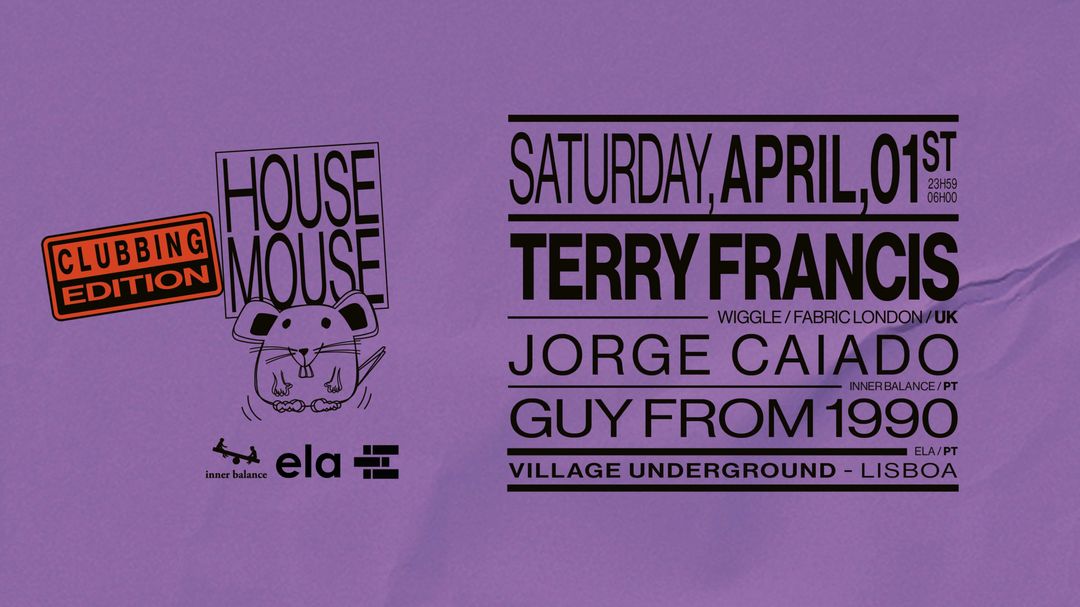 Couverture de l'événement House Mouse with Terry Francis