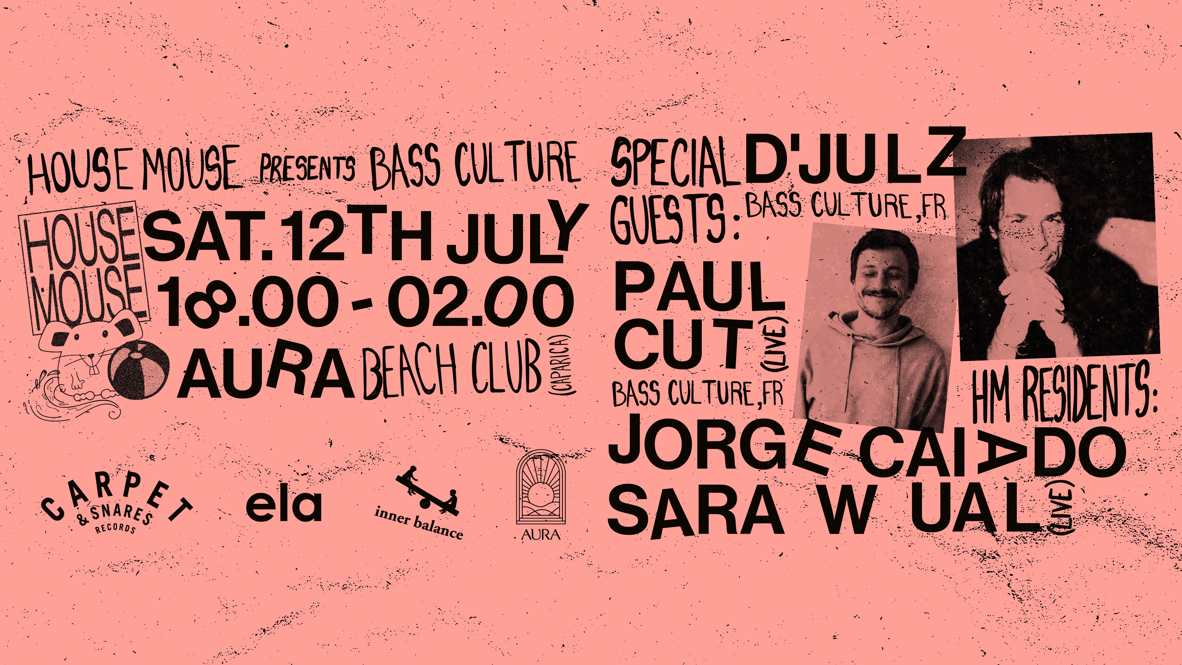 House Mouse presents: Bass Culture with D'Julz image