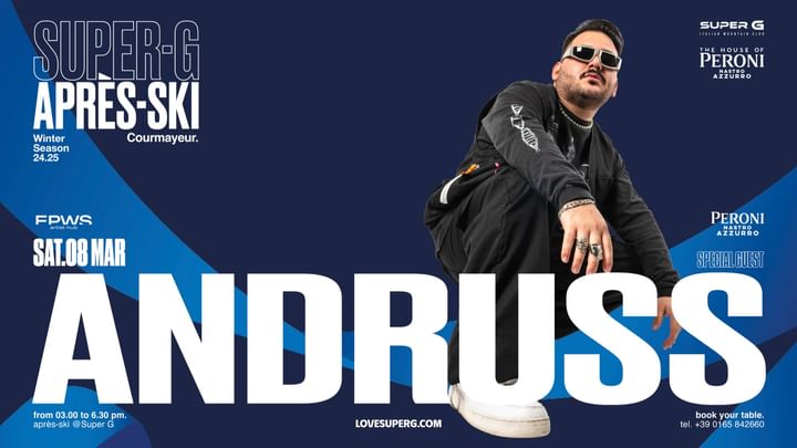 Cover for event: HOUSE OF PERONI presents ANDRUSS | Après-ski