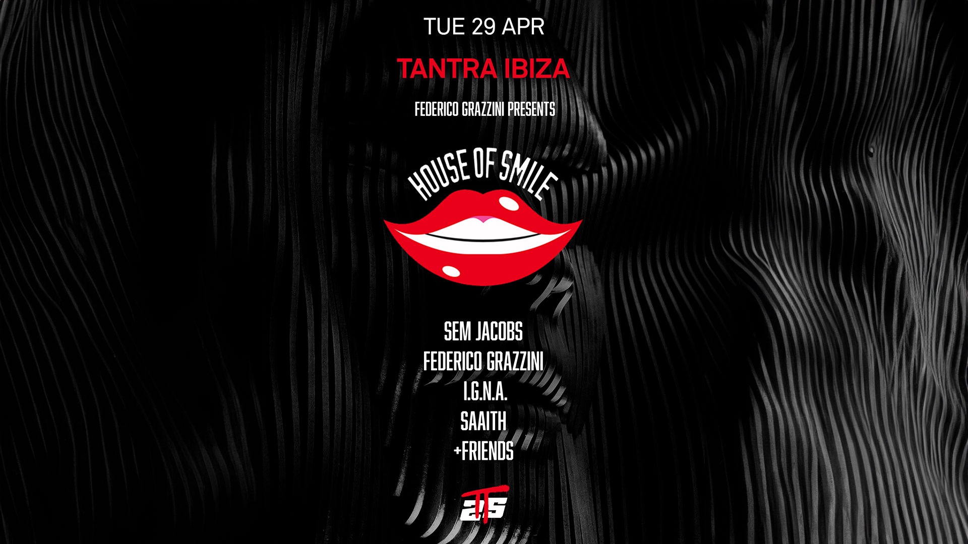 HOUSE OF SMILE w/ Federico Grazzini, Sem Jacobs image