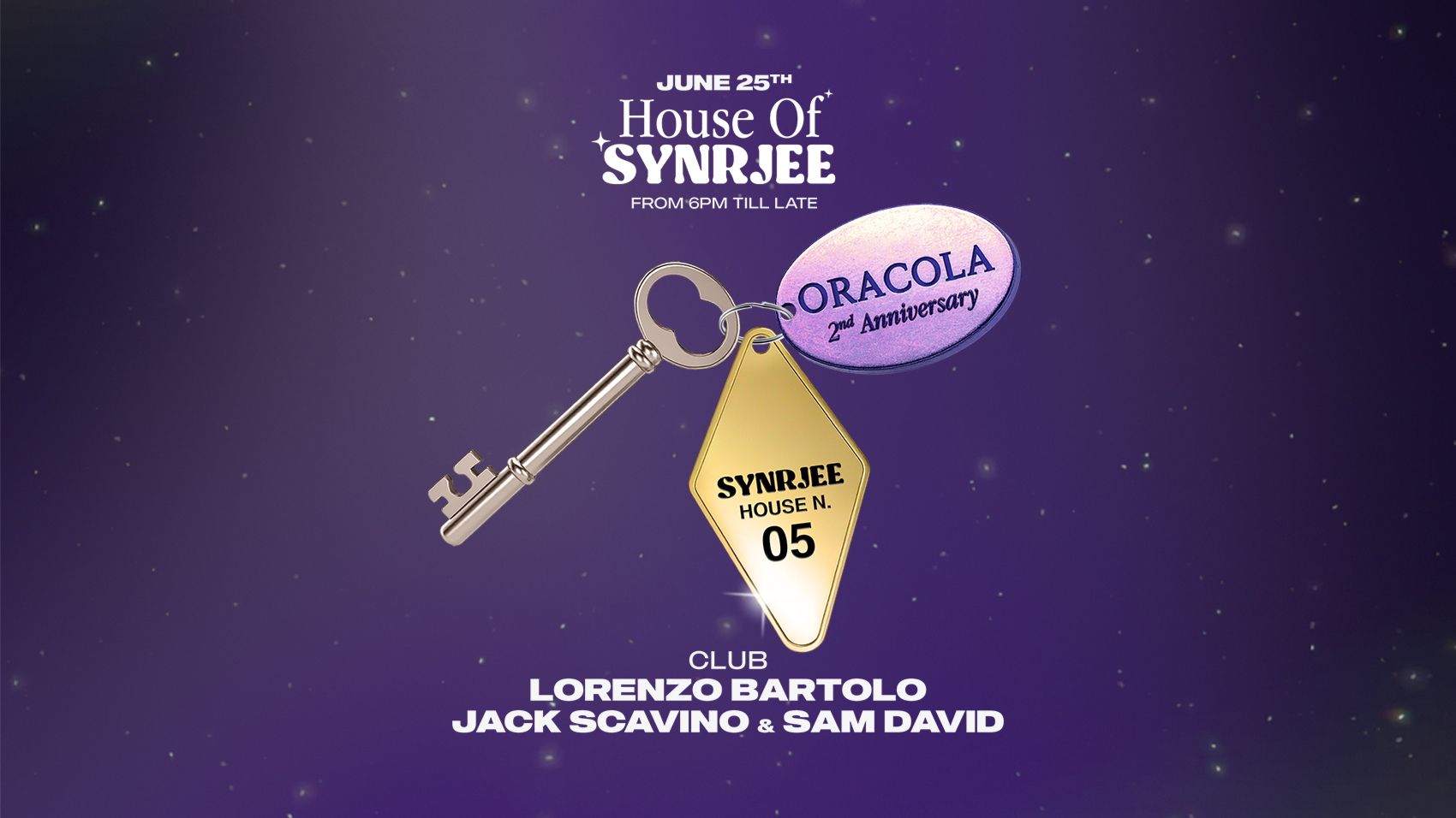 House of SYNRJEE @THE SANCTUARY N.5 with Oracola image