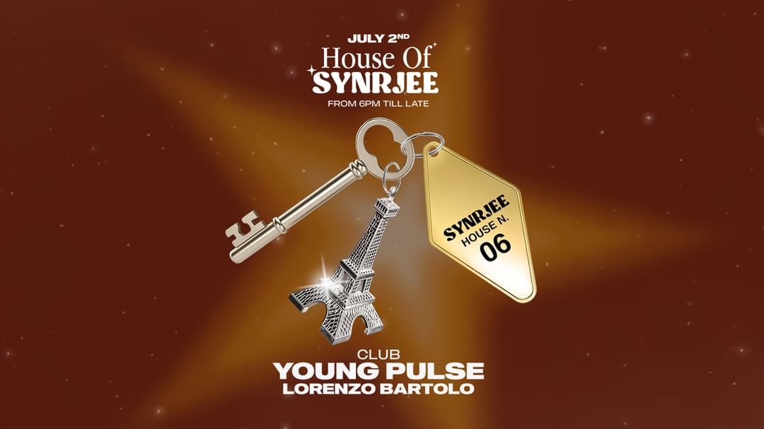 Cartell de l'esdeveniment House of SYNRJEE @THE SANCTUARY N.6 with Young Pulse
