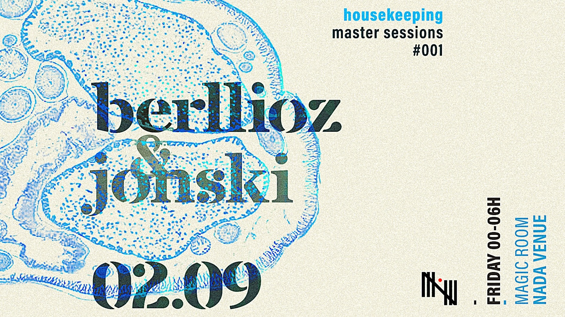 HOUSEKEEPING - BERLLIOZ & JONSKI - MASTER SESSIONS 001 image