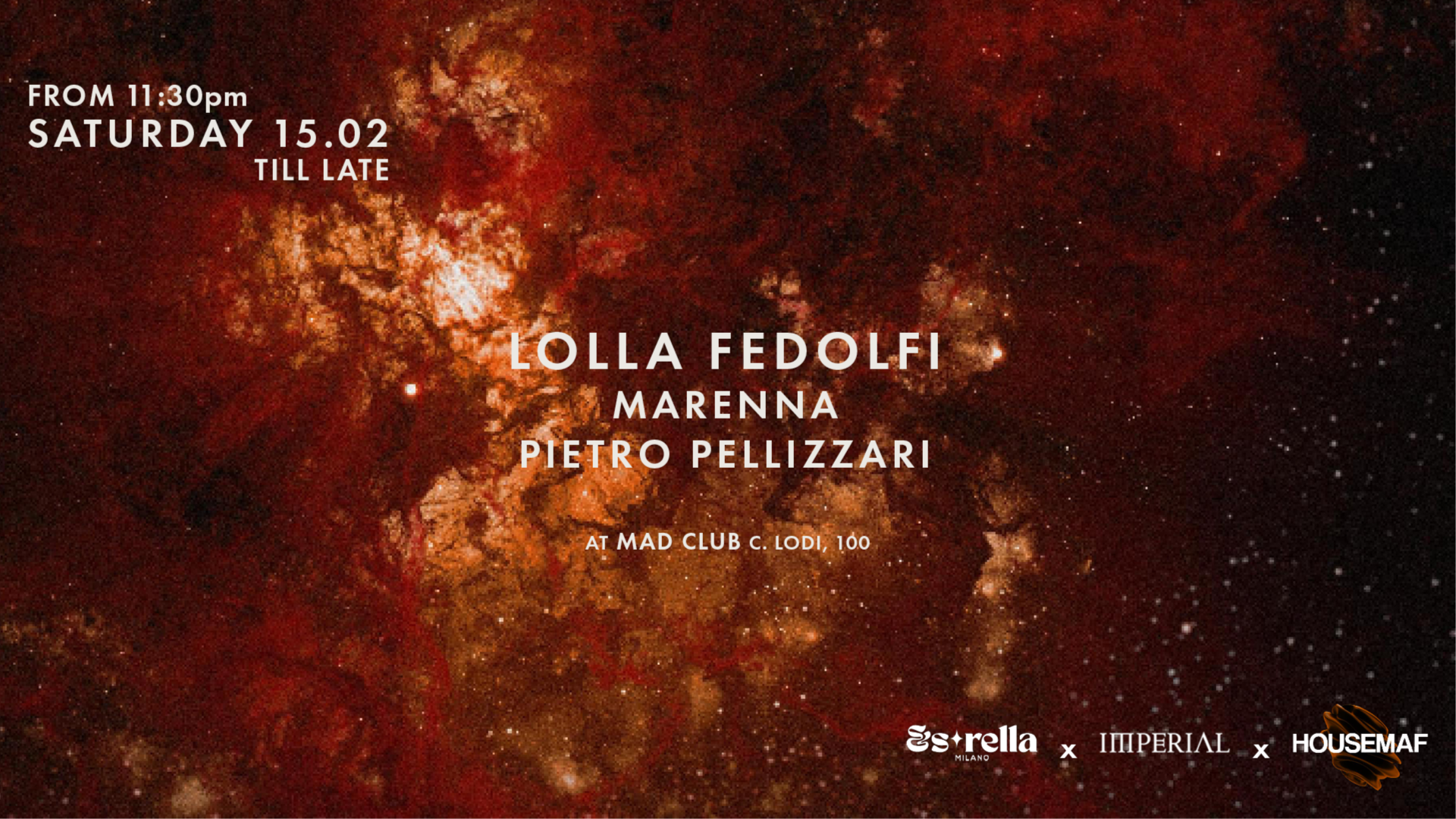 ESTRELLA x IMPERIAL x HOUSEMAF