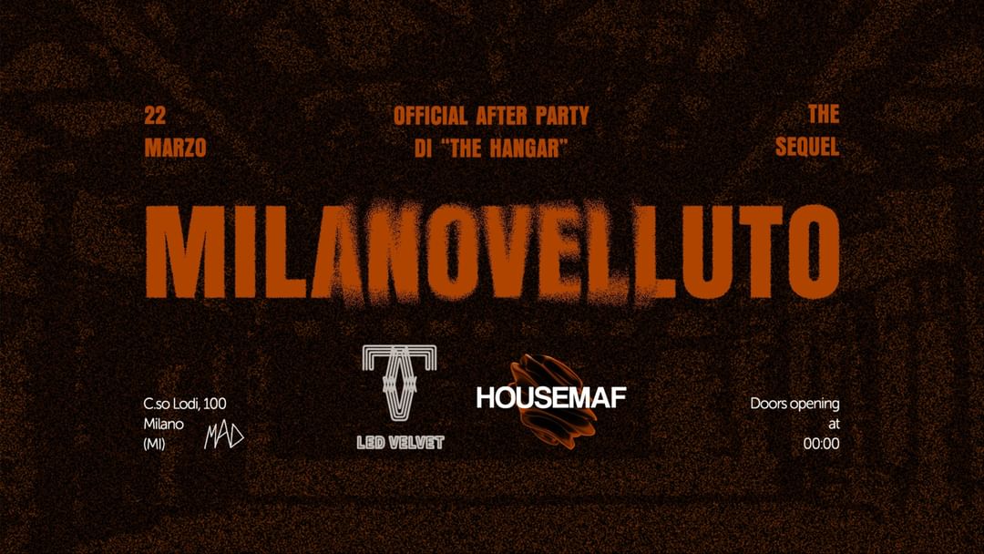 Cartell de l'esdeveniment HOUSEMAF CHAPTER VIII