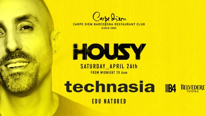 Cover for event: Housy with Technasia