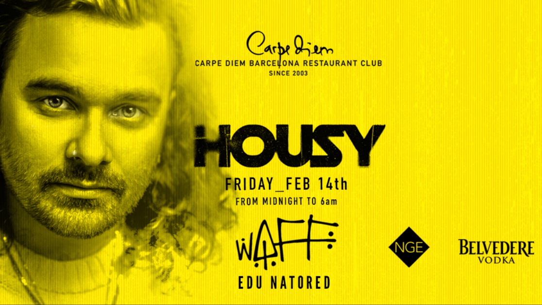 Housy with wAFF + Local Artists image