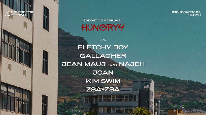 Cover for event: Hungry4 Cape Town - Rooftop Edition