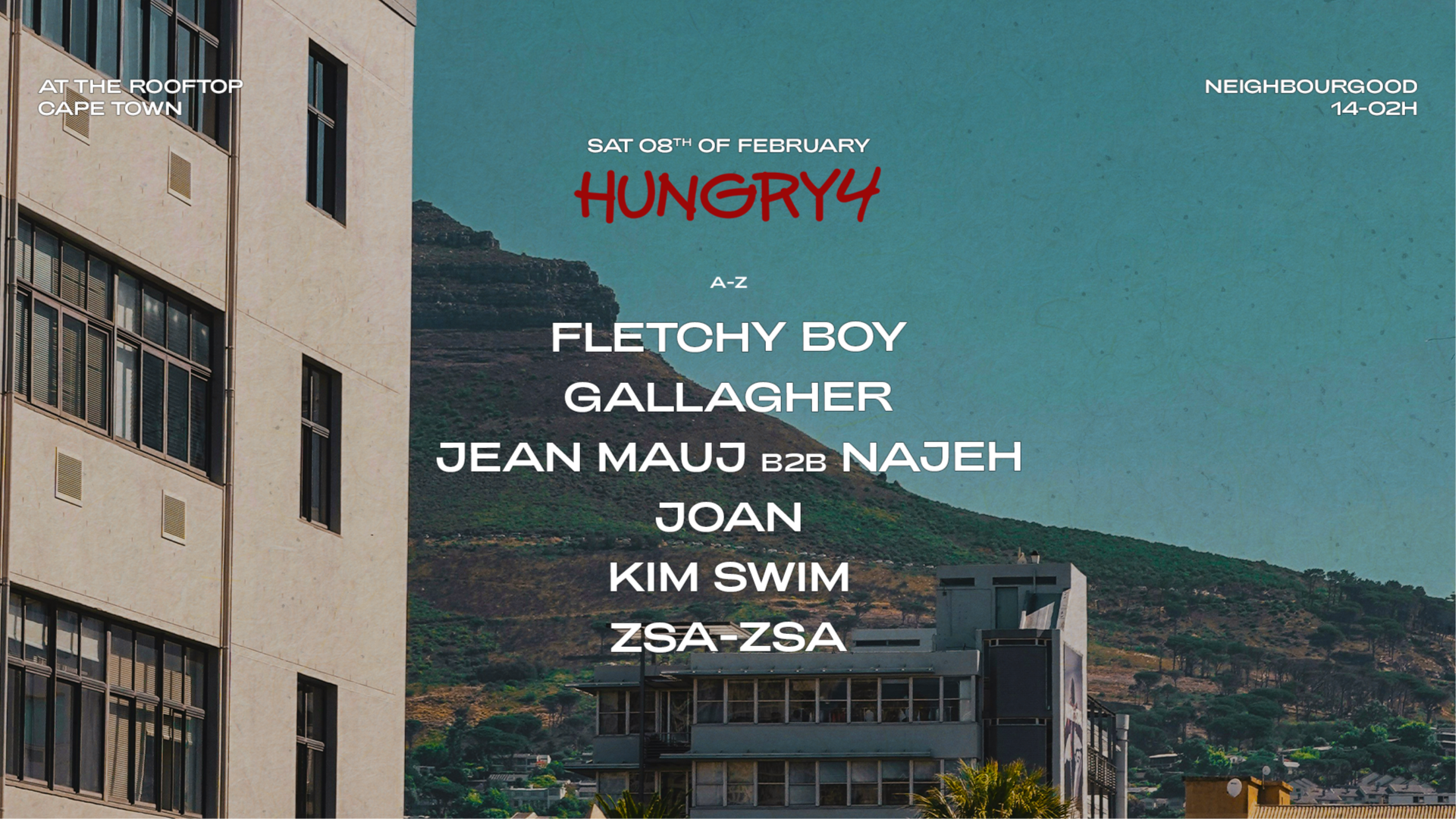 Hungry4 Cape Town - Rooftop Edition image