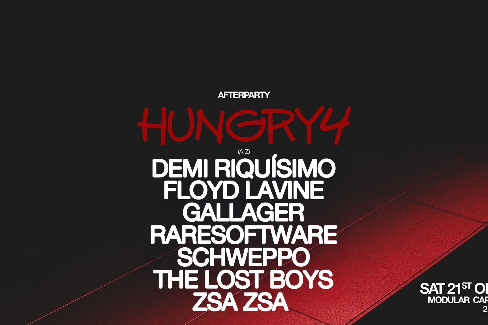 Hungry4 w/ Demi Riquisimo (UK) image