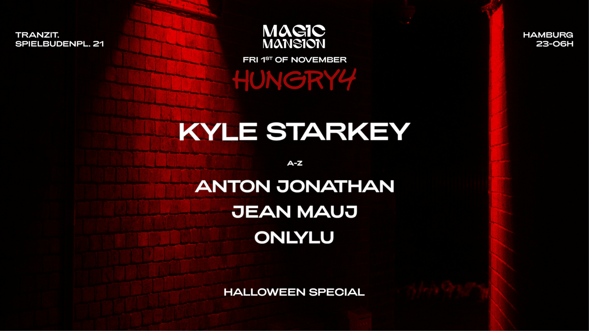 HUNGRY4 X MAGIC MANSION | HALLOWEEN EDITION image