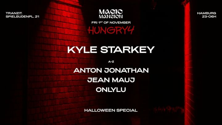 Cover for event: HUNGRY4 X MAGIC MANSION | HALLOWEEN EDITION