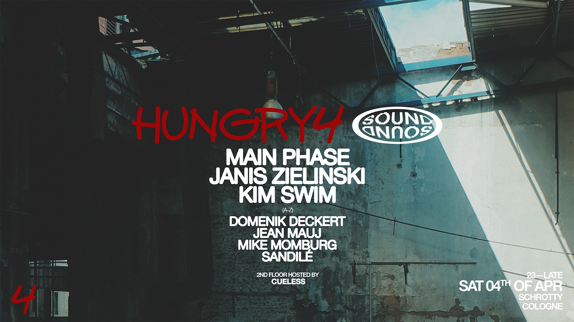 Hungry4 x Sound Sound Easter Dance - ps. Main Phase, Janis Zielinski, Kim Swim & more image