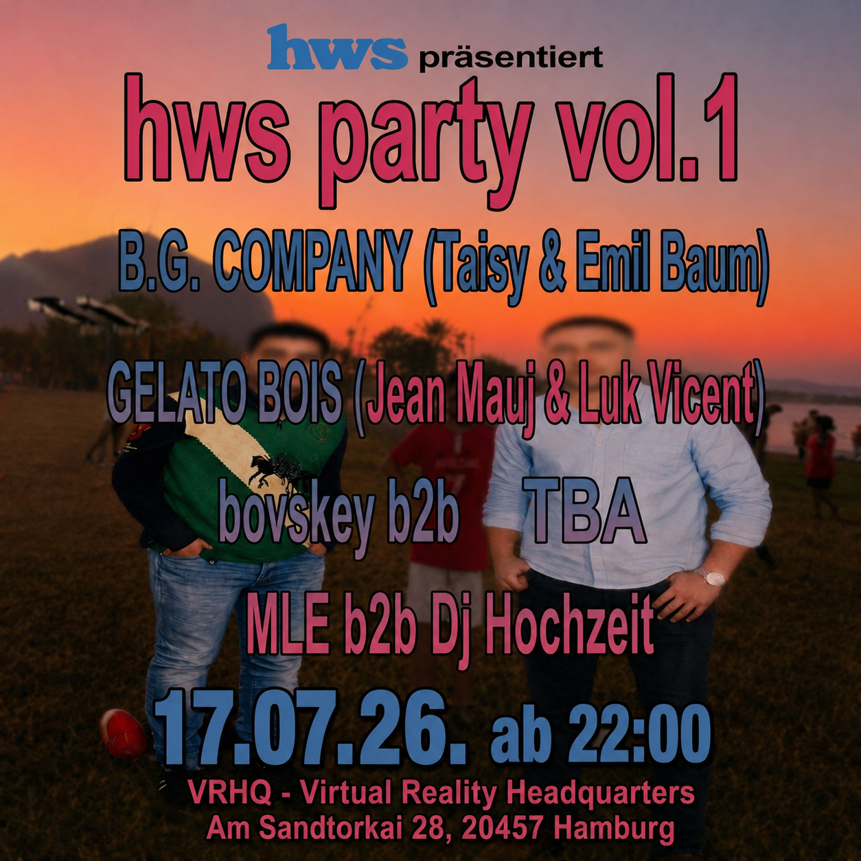 hws party vol.1 - Techno Party in Hamburg