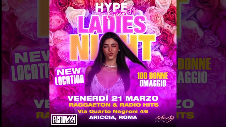 Cover for event: HYPE LADIES NIGHT