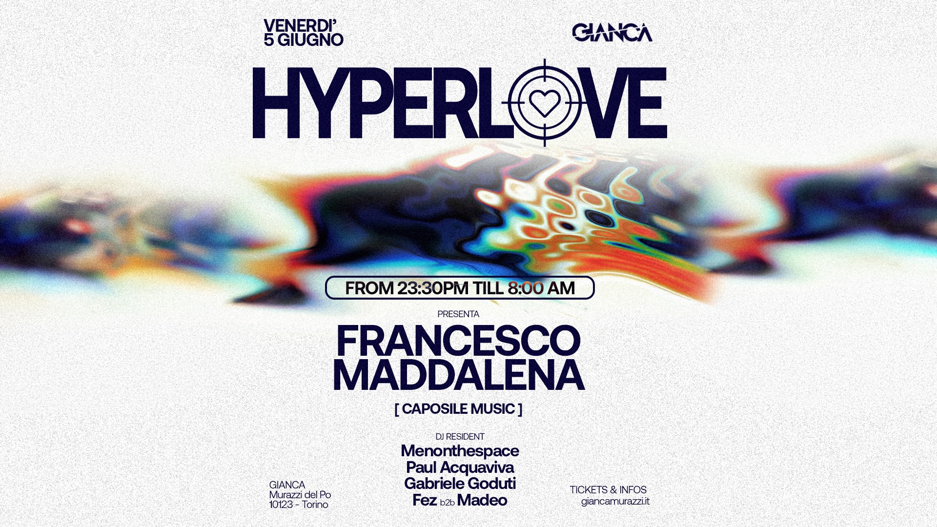 HYPERLOVE presenta Francesco Maddalena image