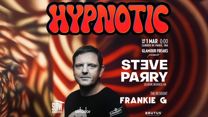 Cover for event: ★★★ Hypnotic invites STEVE PARRY (Selador)